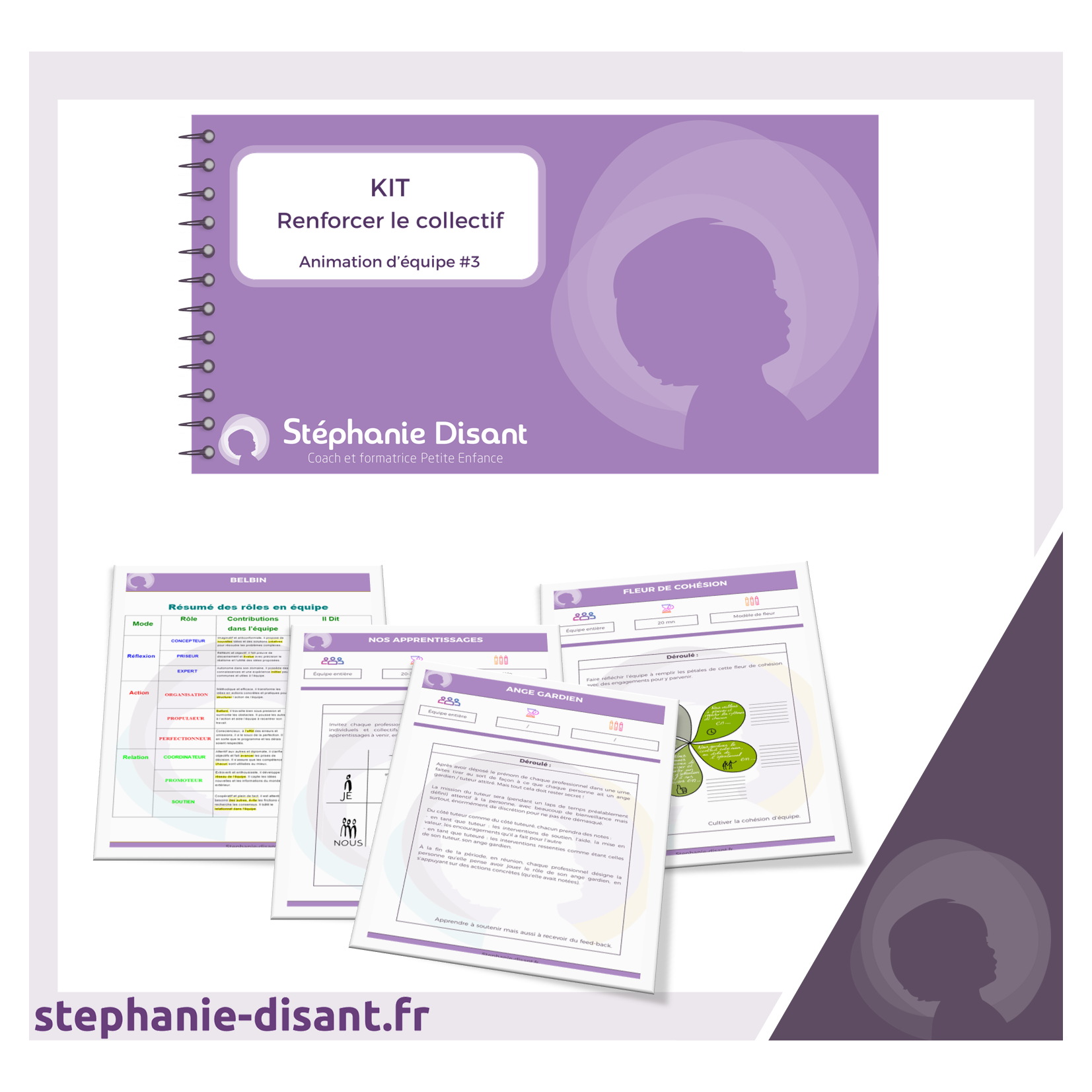 Kit | Animation d'équipe #3 - Renforcer le collectif - Stéphanie Disant ...